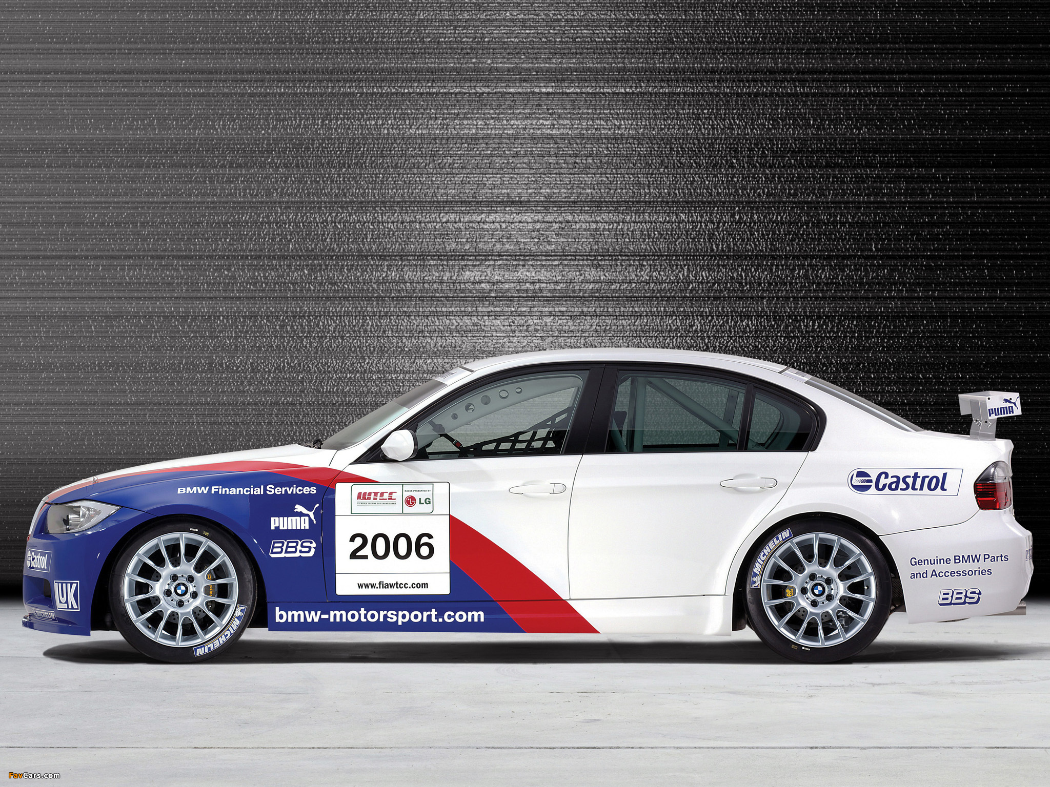 BMW 320si WTCC (E90) 2006–08 wallpapers (2048 x 1536)