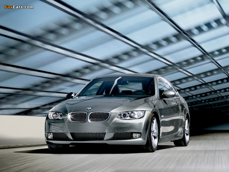 BMW 335i Coupe US-spec (E92) 2007–10 wallpapers (800 x 600)