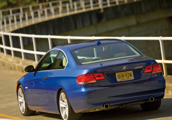 BMW 335i Coupe US-spec (E92) 2007–10 wallpapers