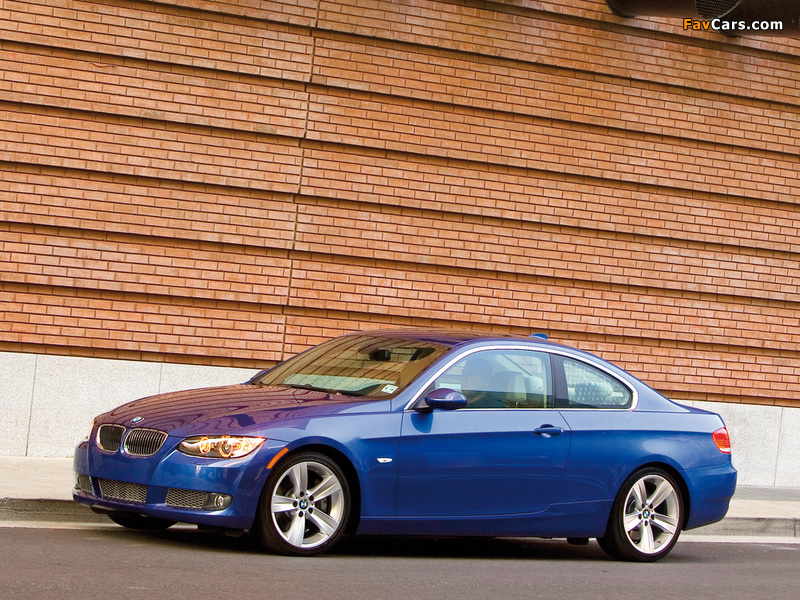 BMW 335i Coupe US-spec (E92) 2007–10 wallpapers (800 x 600)