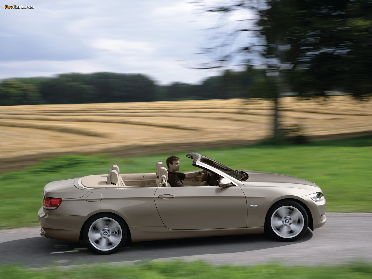 BMW 335i Cabrio (E93) 2007–10 wallpapers (1280 x 960)