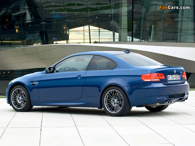 BMW M3 Coupe (E92) 2007–10 wallpapers (640 x 480)