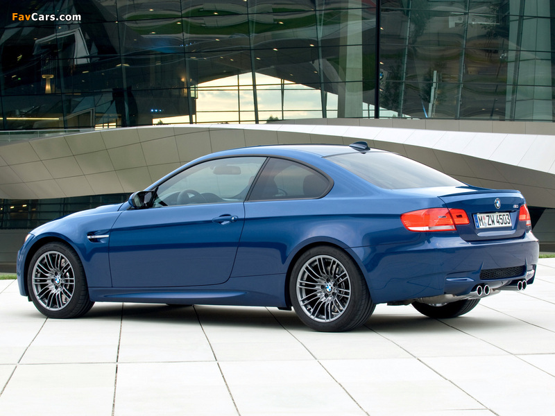 BMW M3 Coupe (E92) 2007–10 wallpapers (800 x 600)