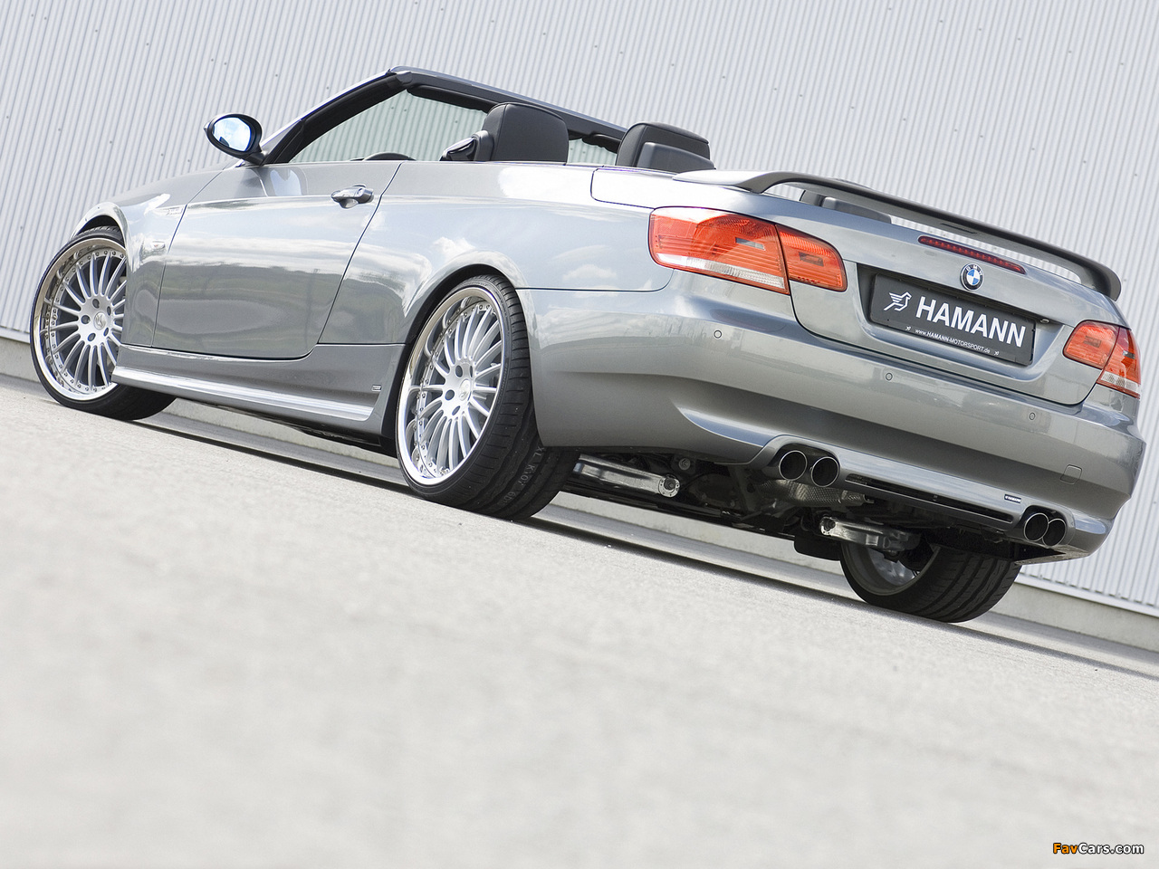 Hamann BMW 3 Series Cabriolet (E93) 2007–10 wallpapers (1280 x 960)