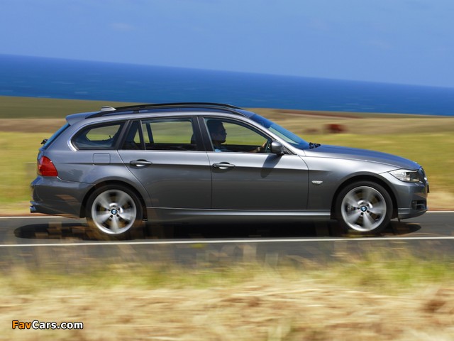 BMW 335i Touring AU-spec (E91) 2008–12 wallpapers (640 x 480)