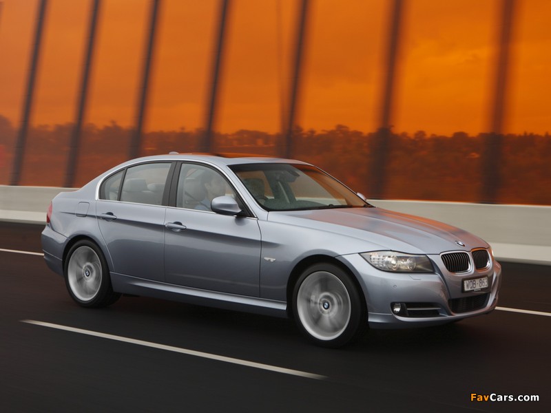 BMW 335i Sedan AU-spec (E90) 2008–11 wallpapers (800 x 600)