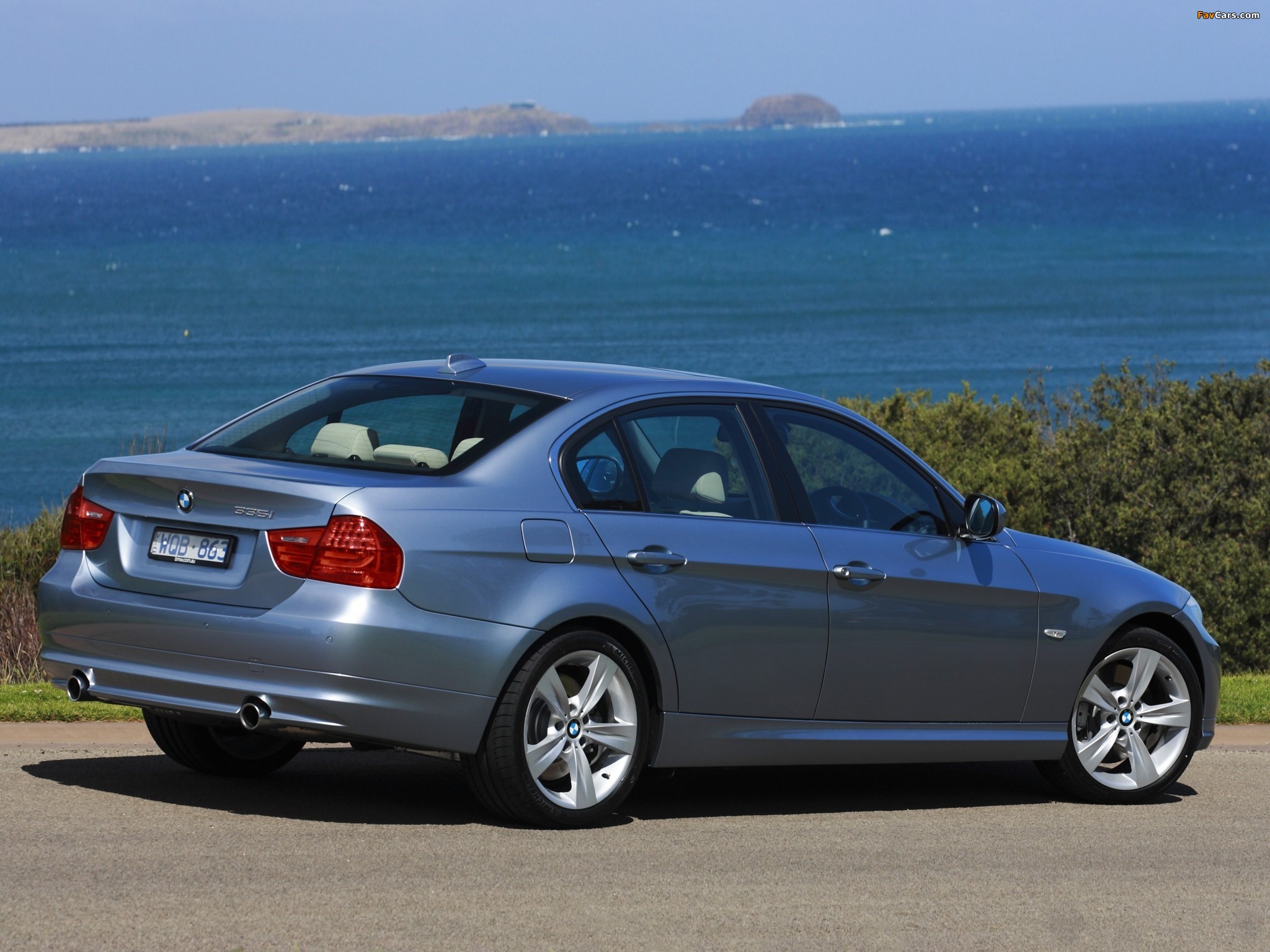 BMW 335i Sedan AU-spec (E90) 2008–11 wallpapers (2048 x 1536)