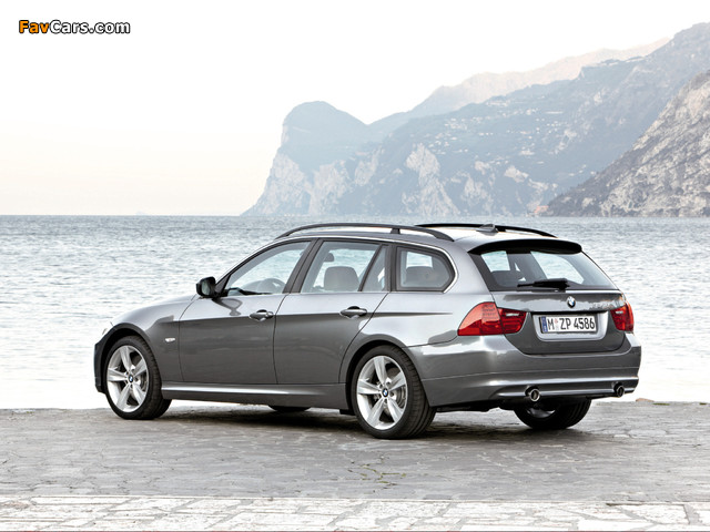 BMW 335d Touring (E91) 2008–12 wallpapers (640 x 480)