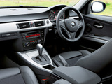 BMW 320d Sedan UK-spec (E90) 2008–11 wallpapers