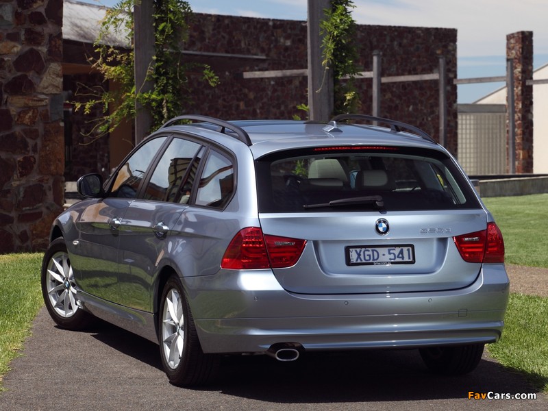 BMW 320d Touring AU-spec (E91) 2008–11 wallpapers (800 x 600)