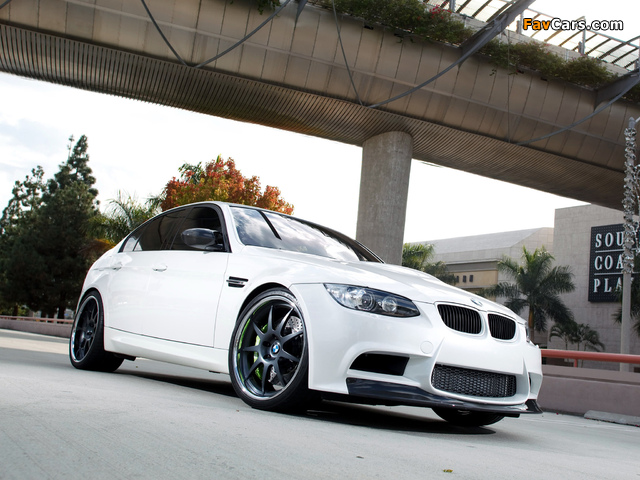 Vorsteiner BMW M3 Sedan (E90) 2009 wallpapers (640 x 480)