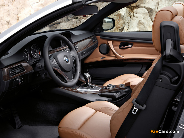 BMW 335i Cabrio (E93) 2010 wallpapers (640 x 480)