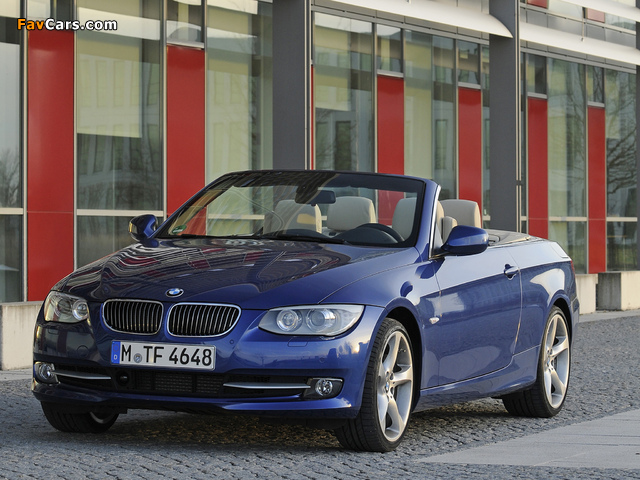 BMW 335i Cabrio (E93) 2010 wallpapers (640 x 480)