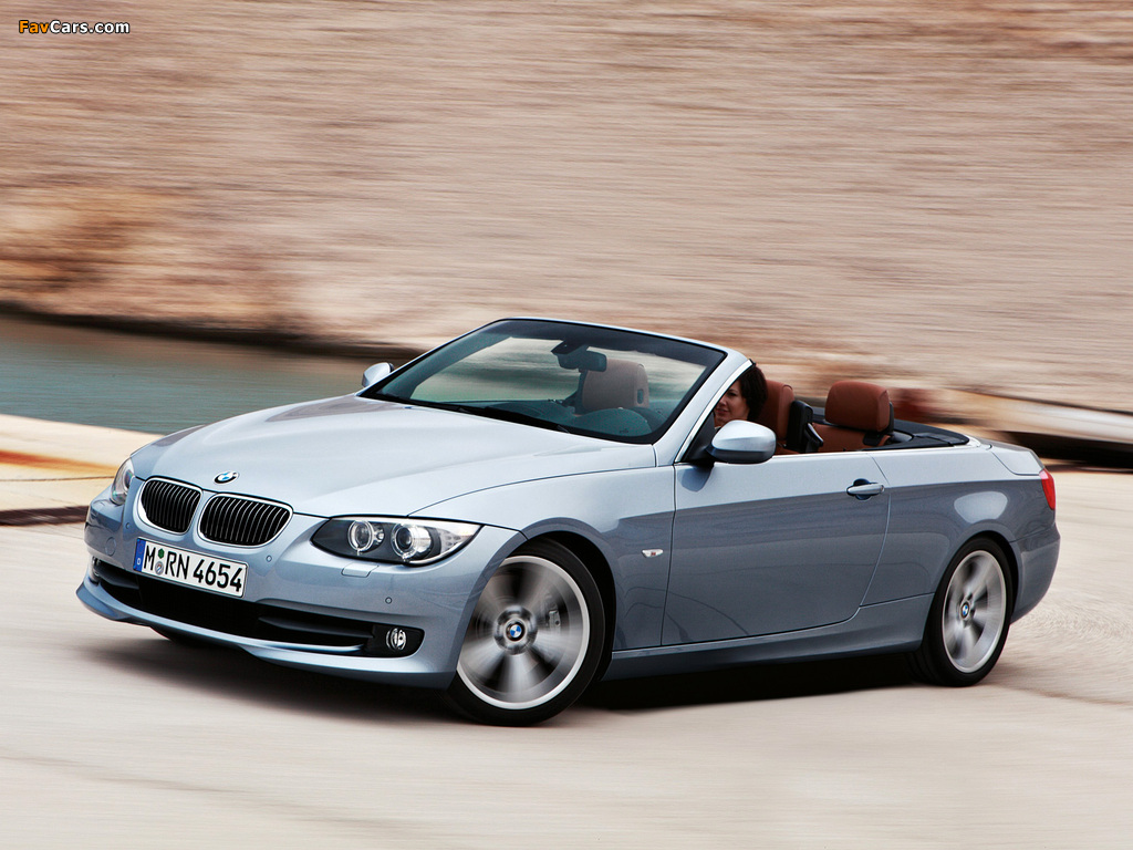 BMW 335i Cabrio (E93) 2010 wallpapers (1024 x 768)