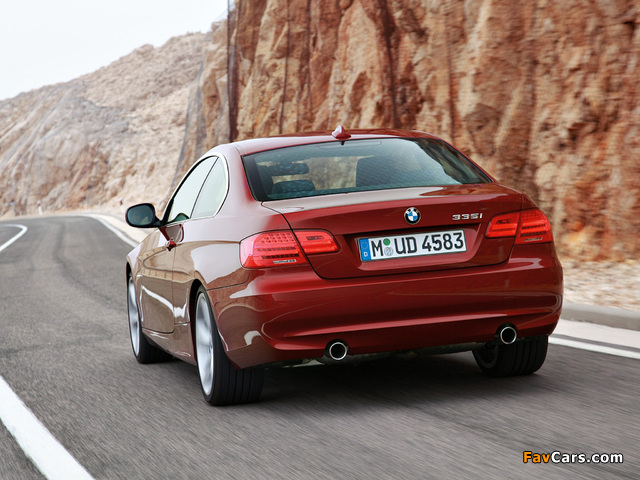 BMW 335i Coupe (E92) 2010 wallpapers (640 x 480)