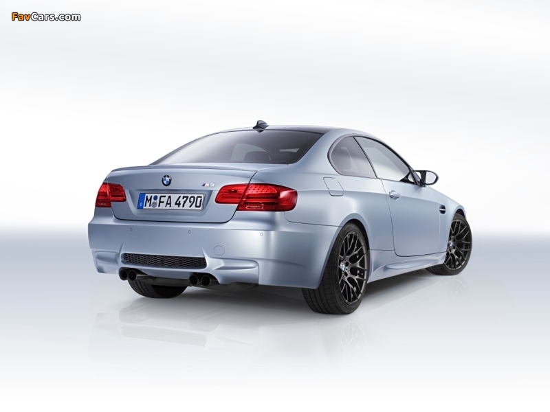 BMW M3 Coupe Frozen Silver Edition (E92) 2012 wallpapers (800 x 600)
