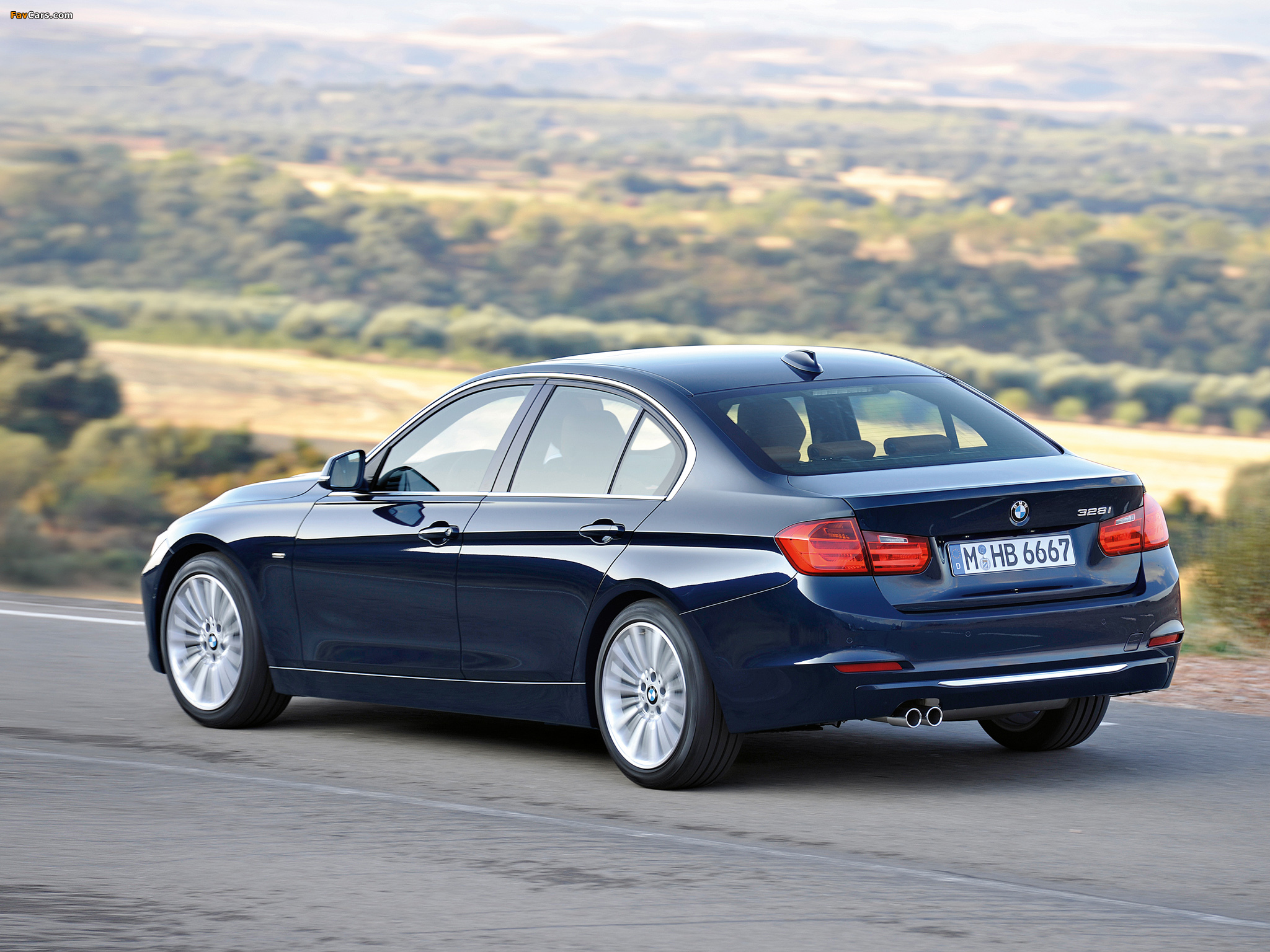 BMW 328i Sedan Luxury Line (F30) 2012 wallpapers (2048 x 1536)