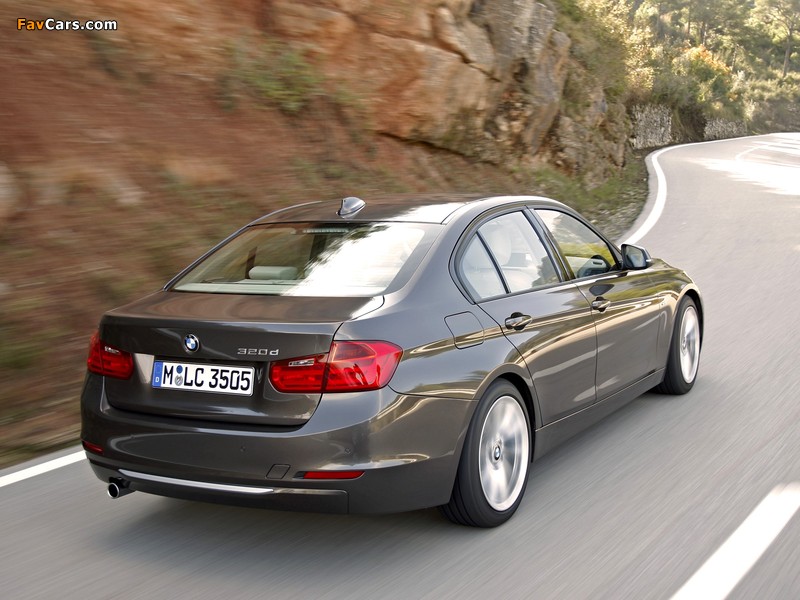 BMW 320d Sedan Modern Line (F30) 2012 wallpapers (800 x 600)