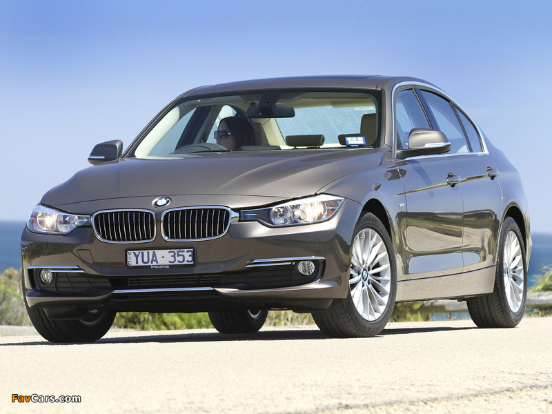 BMW 320d Sedan Modern Line AU-spec (F30) 2012 wallpapers (800 x 600)