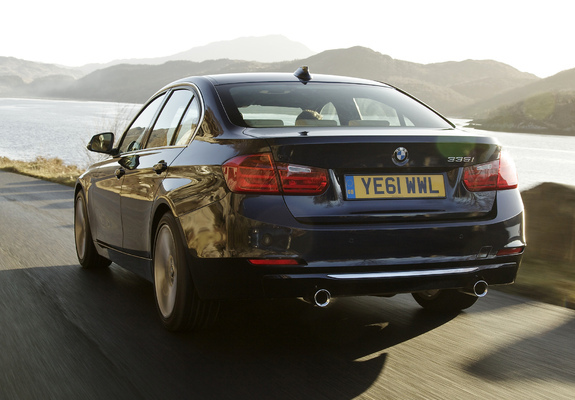 BMW 335i Sedan Luxury Line UK-spec (F30) 2012 wallpapers