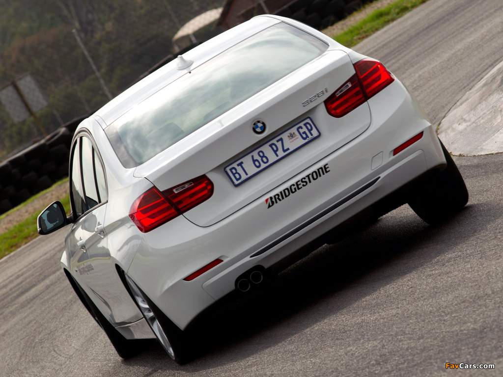 BMW 328i Sedan Sport Line ZA-spec (F30) 2012 wallpapers (1024 x 768)