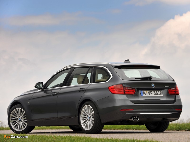 BMW 328i Touring Luxury Line (F31) 2012 wallpapers (800 x 600)