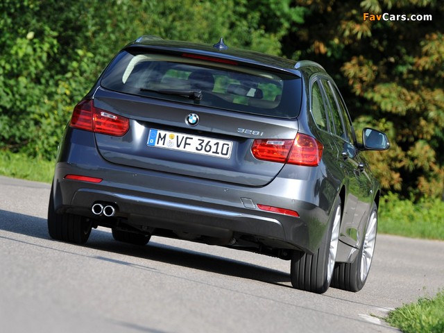 BMW 328i Touring Luxury Line (F31) 2012 wallpapers (640 x 480)