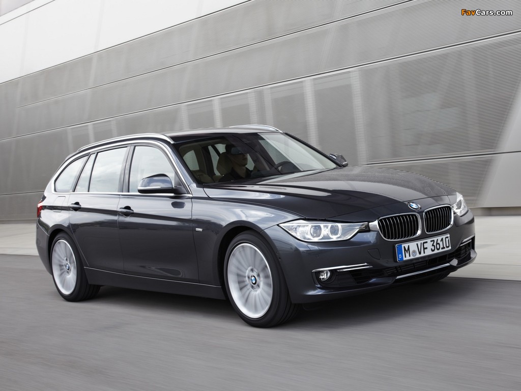 BMW 328i Touring Luxury Line (F31) 2012 wallpapers (1024 x 768)