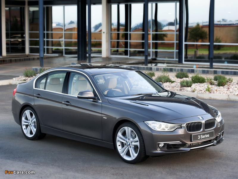 BMW 335i Sedan Luxury Line ZA-spec (F30) 2012 wallpapers (800 x 600)