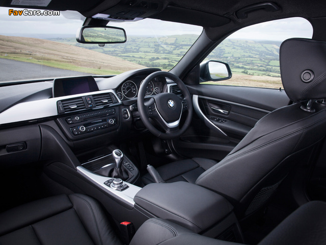 BMW 318d Touring UK-spec (F31) 2012 wallpapers (640 x 480)