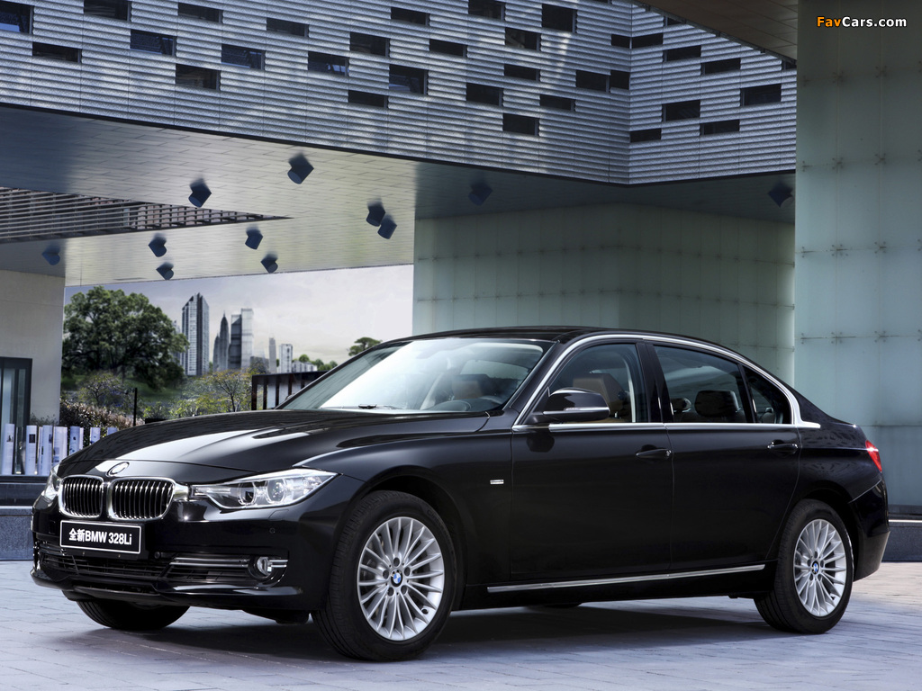 BMW 328Li Sedan Luxury Line (F35) 2012 wallpapers (1024 x 768)