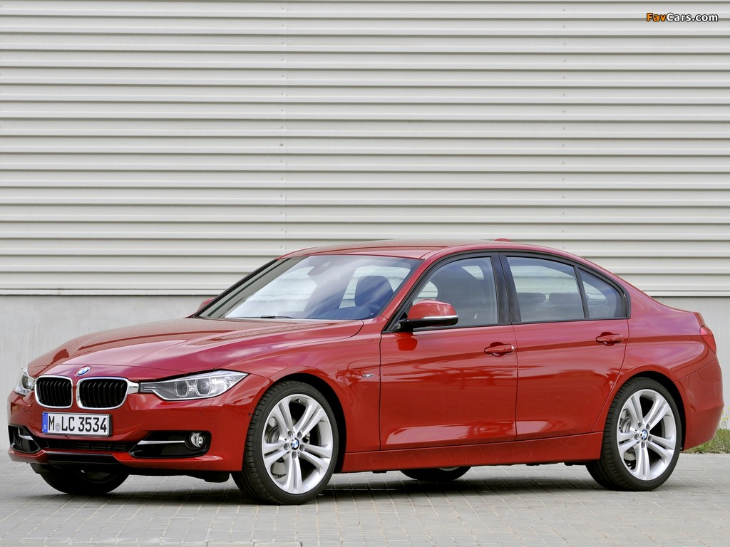 BMW 328i Sedan Sport Line (F30) 2012 wallpapers (1024 x 768)