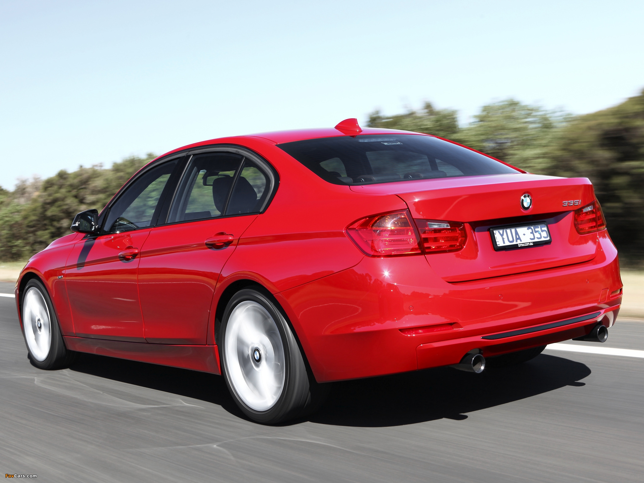 BMW 335i Sedan Sport Line AU-spec (F30) 2012 wallpapers (2048 x 1536)