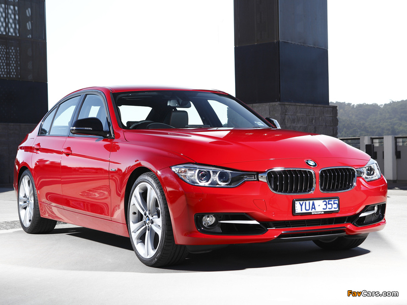 BMW 335i Sedan Sport Line AU-spec (F30) 2012 wallpapers (800 x 600)