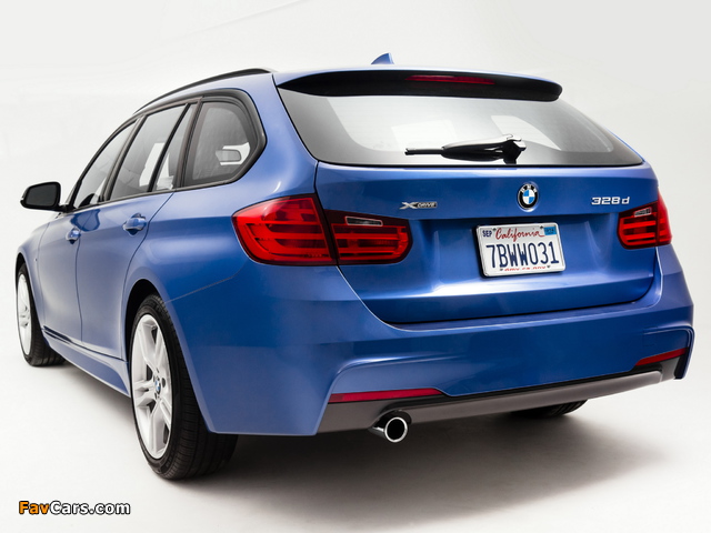 BMW 328d xDrive Sports Wagon M Sport Package (F31) 2013 wallpapers (640 x 480)