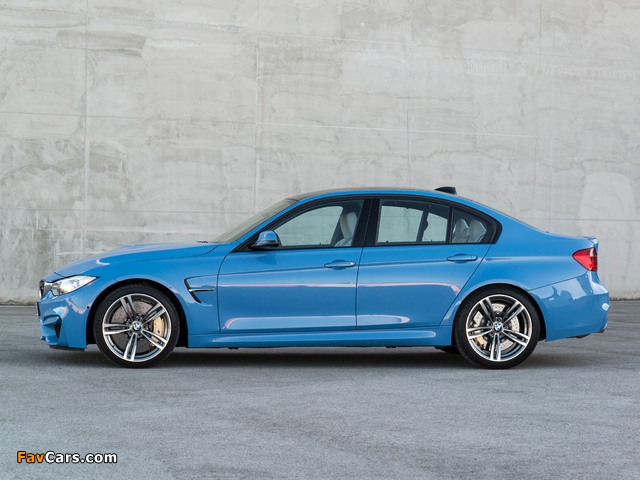 BMW M3 (F80) 2014 wallpapers (640 x 480)