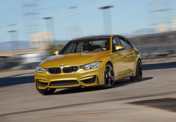 BMW M3 North America (F80) 2014 wallpapers