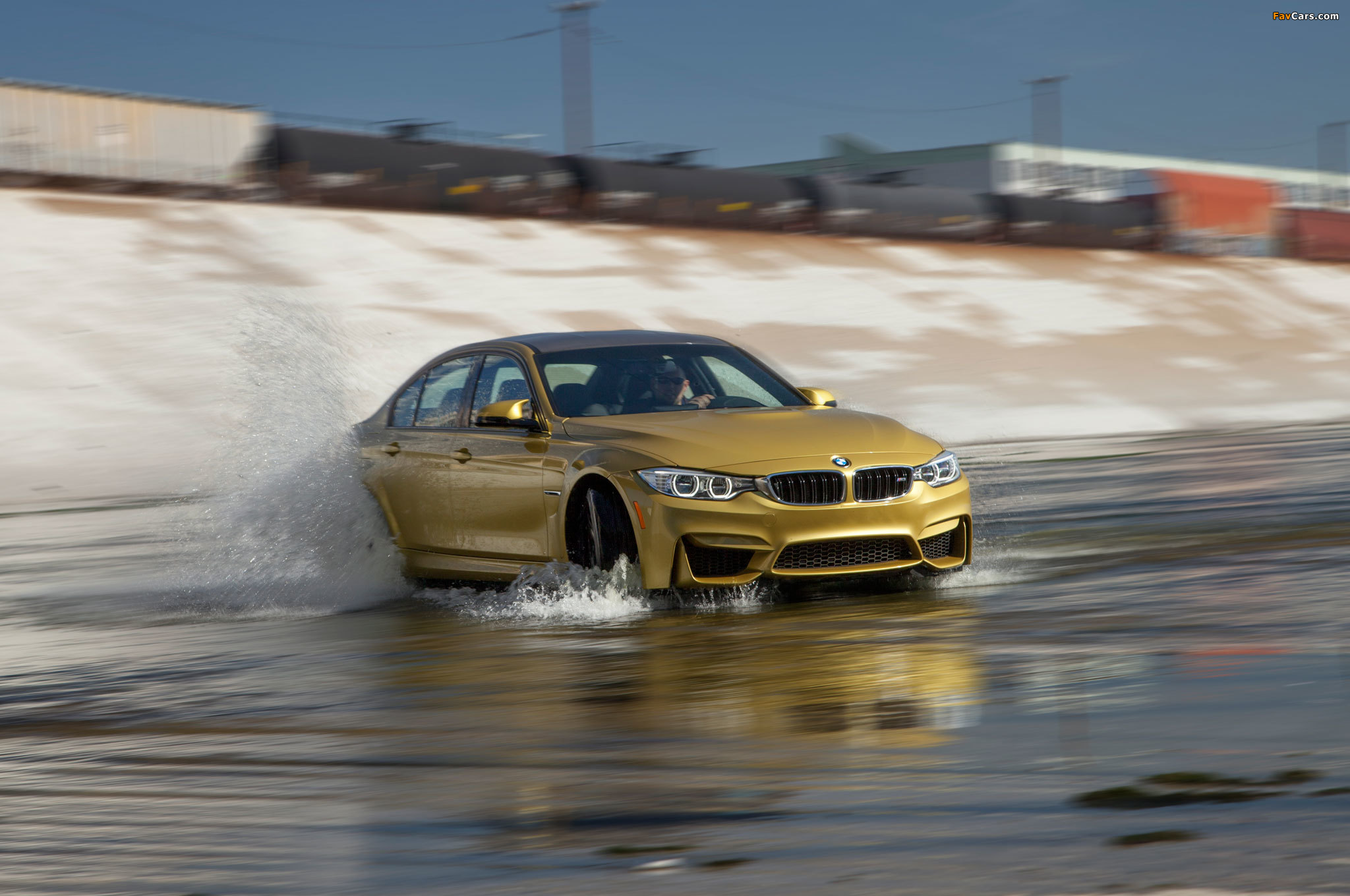 BMW M3 North America (F80) 2014 wallpapers (2048 x 1360)