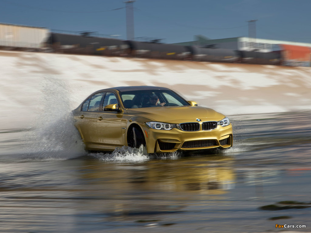 BMW M3 North America (F80) 2014 wallpapers (1024 x 768)