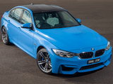 BMW M3 AU-spec (F80) 2014 wallpapers