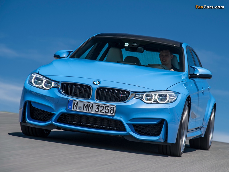 BMW M3 (F80) 2014 wallpapers (800 x 600)