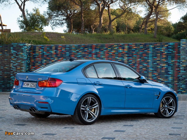 BMW M3 (F80) 2014 wallpapers (640 x 480)