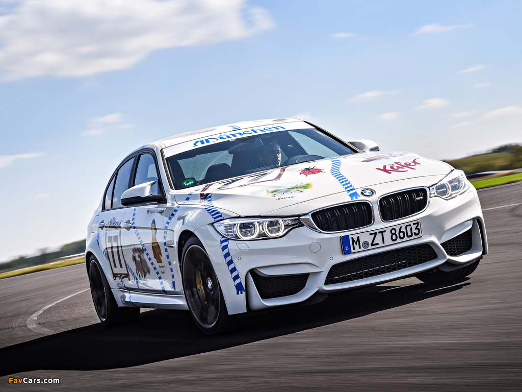 BMW M3 Münchner Wirte (F80) 2015 wallpapers (1024 x 768)