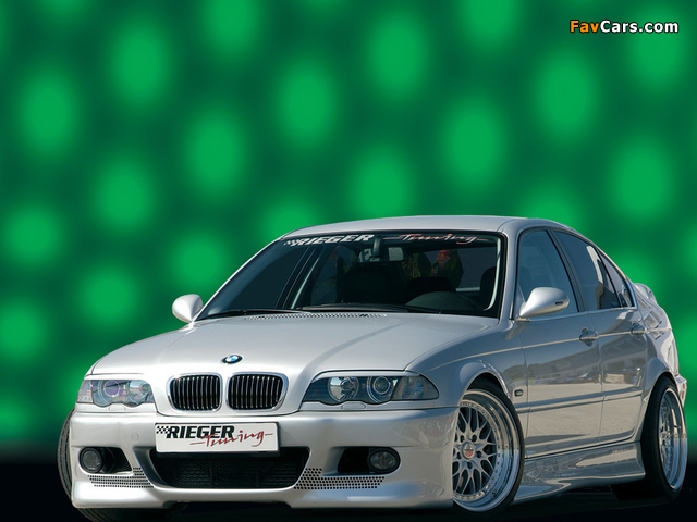 Rieger BMW 3 Series Sedan (E46) wallpapers (640 x 480)