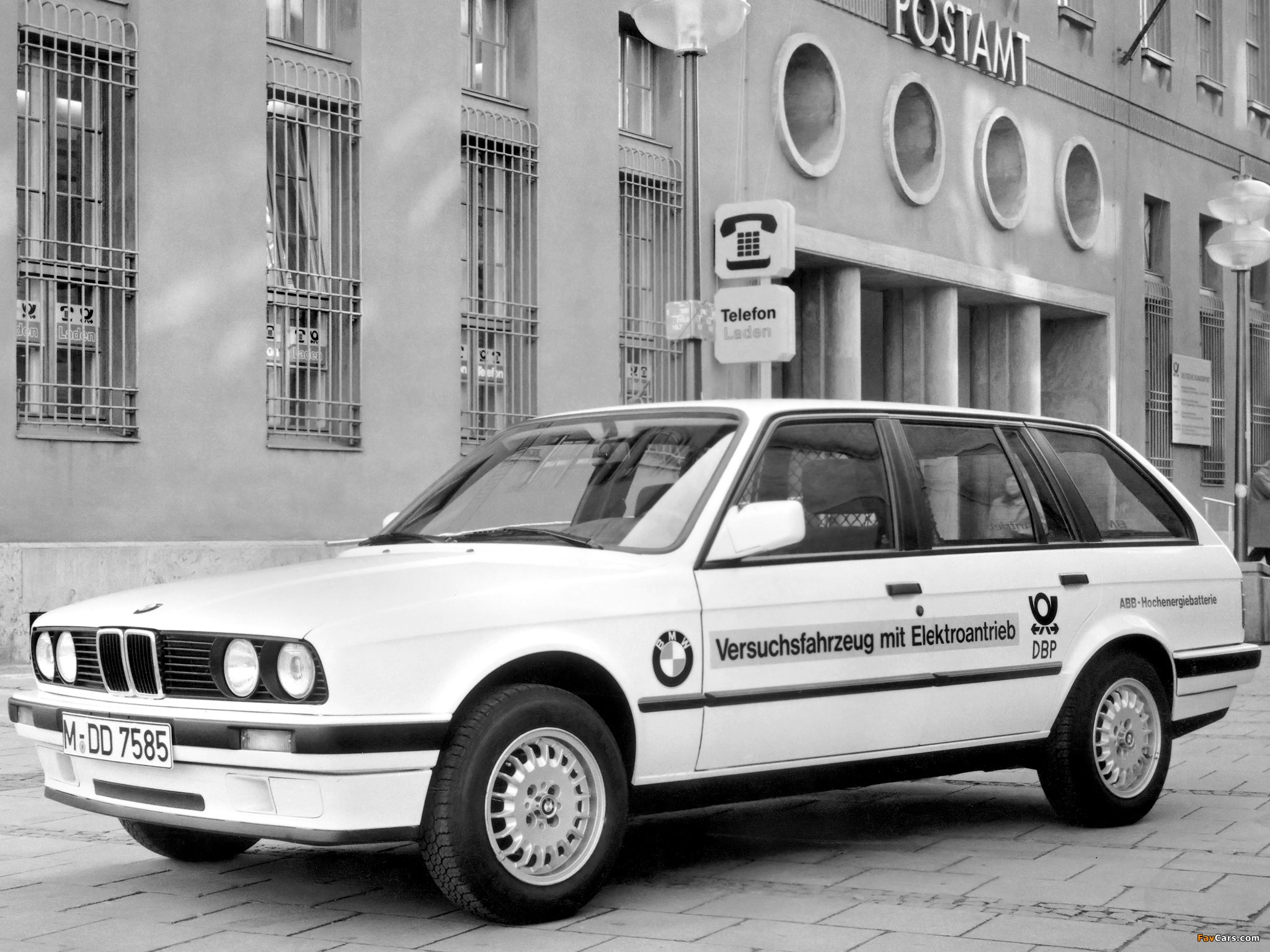 BMW 325iX Touring Elektro-Antrieb (E30) wallpapers (2048 x 1536)