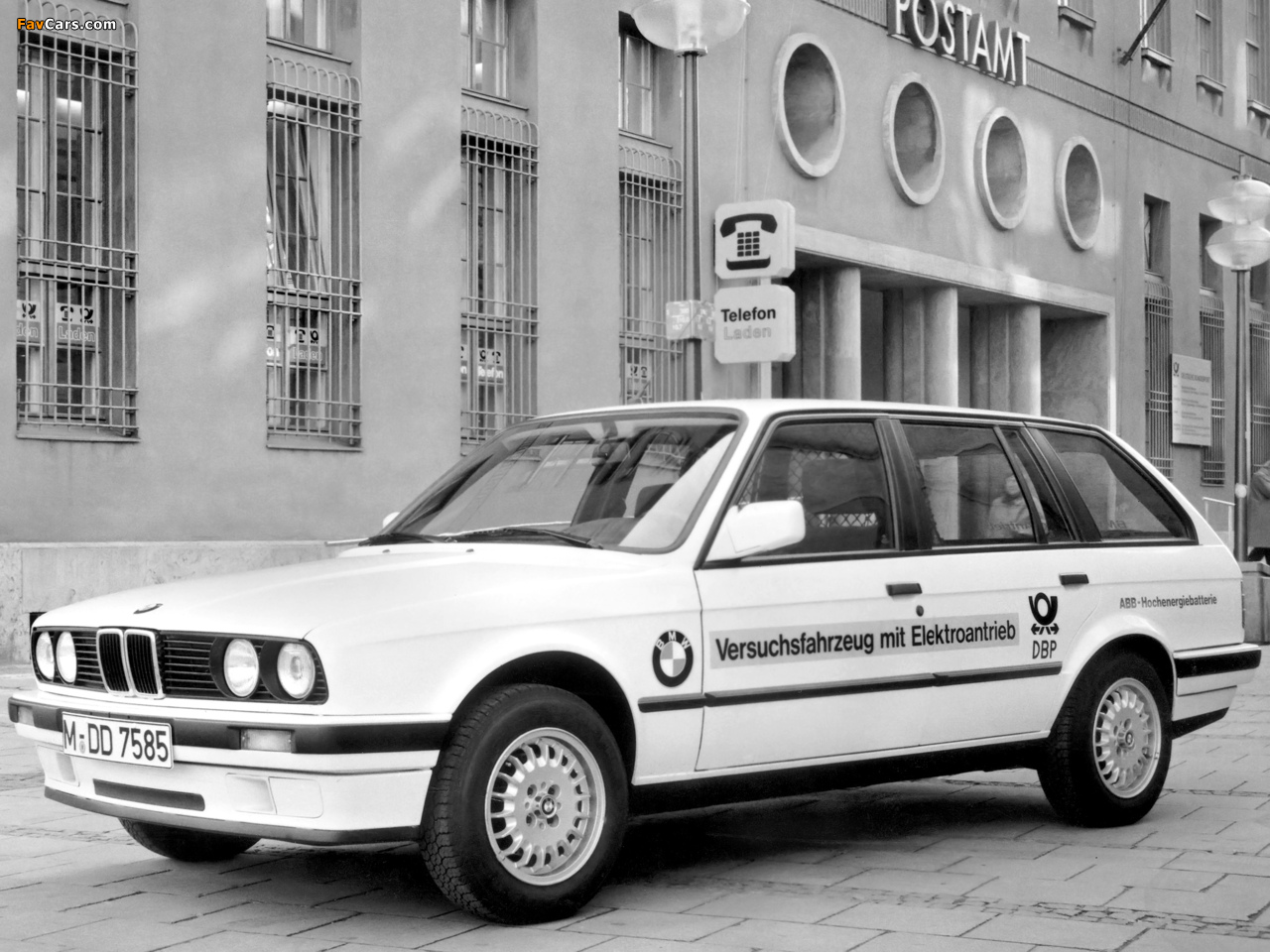 BMW 325iX Touring Elektro-Antrieb (E30) wallpapers (1280 x 960)