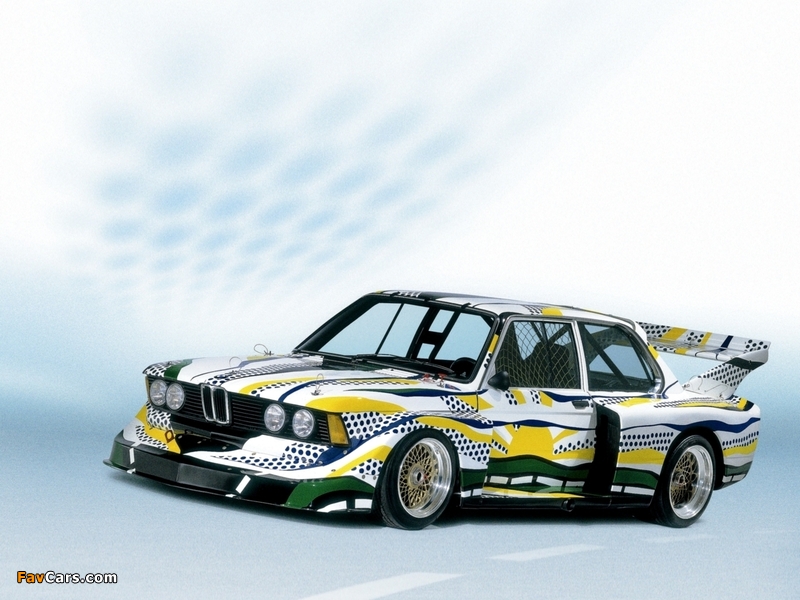 BMW 320i Gruppe 5 Art Car by Roy Lichtenstein (E21) 1977 wallpapers (800 x 600)