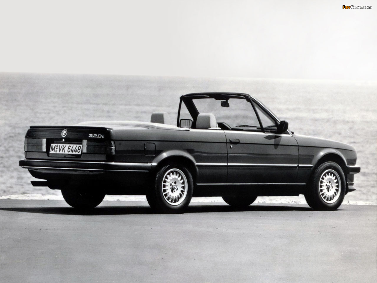 BMW 320i Cabrio (E30) 1986–93 wallpapers (1280 x 960)