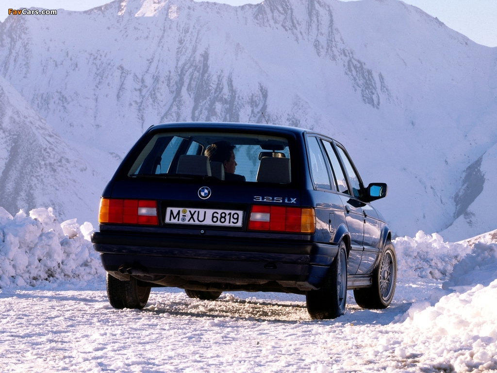 BMW 325iX Touring (E30) 1988–93 wallpapers (1024 x 768)