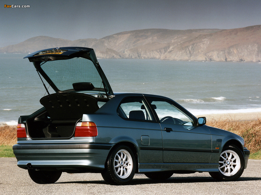BMW 318ti Compact (E36) 1994–2000 wallpapers (1024 x 768)